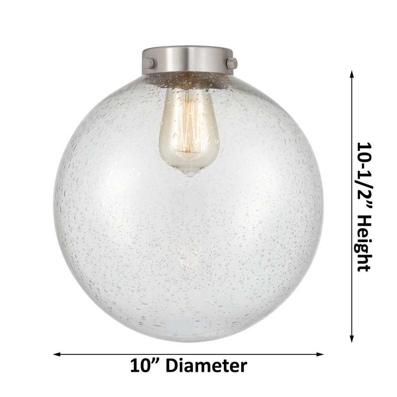 Clementina 1 - Light Single Pendant, No Bulb Included, Seedy, Oil Rubbed Bronze