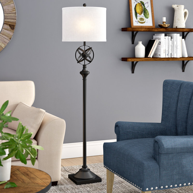 Gwendolen 60'' Oil-rubbed Bronze Novelty Floor Lamp