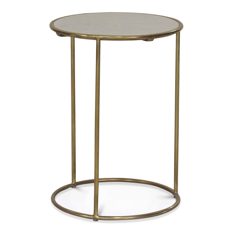 Marble Top End Table