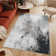 Machine Washable Liam Gray/Black Rug