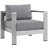 Shore 6-piece Outdoor Patio Aluminum Sectional Sofa Set-23592974