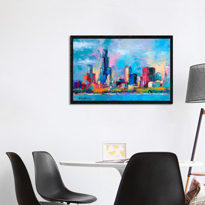 Chicago V by Richard Wallich - Painting on Canvas