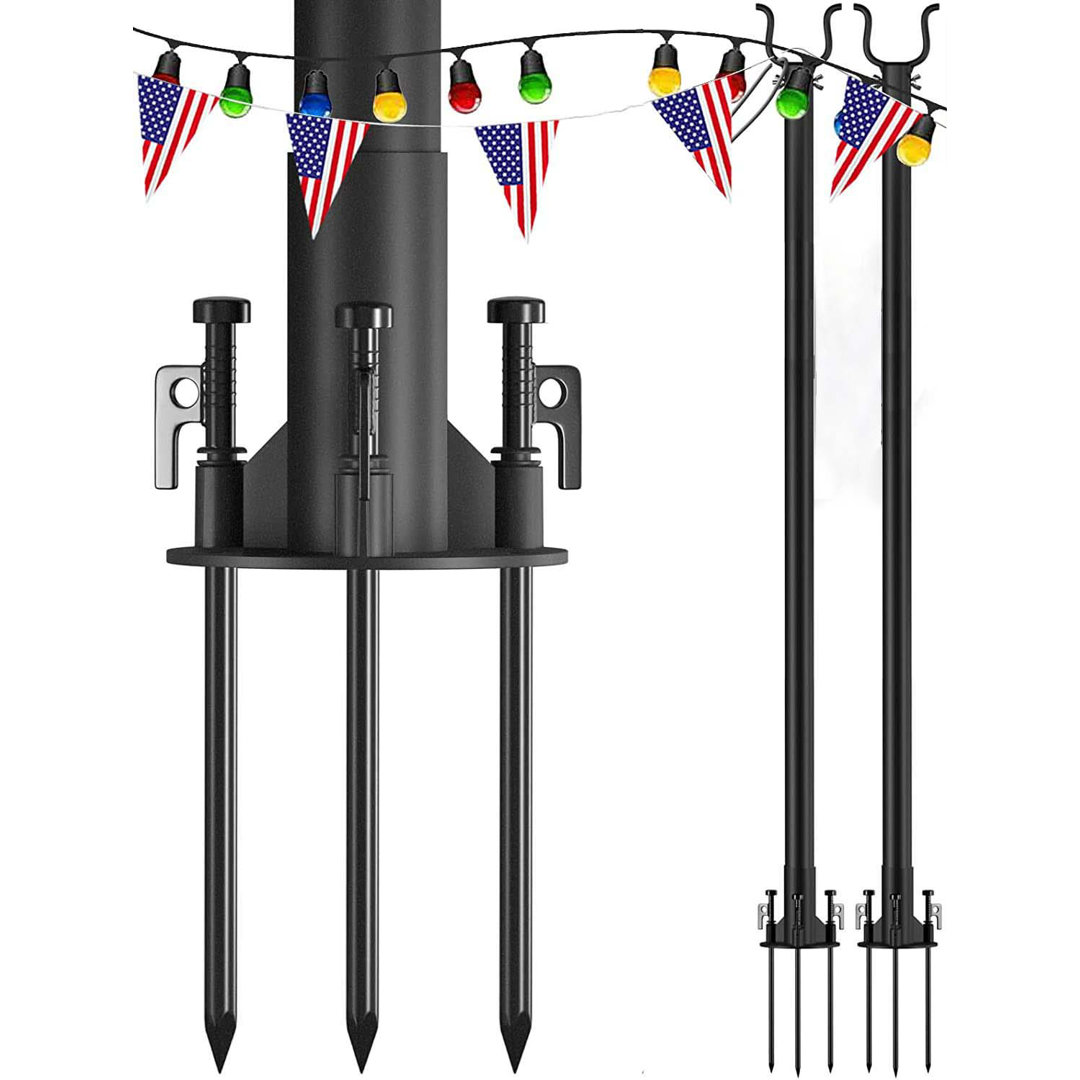 Polymeris String Light Pole Arlmont & Co.