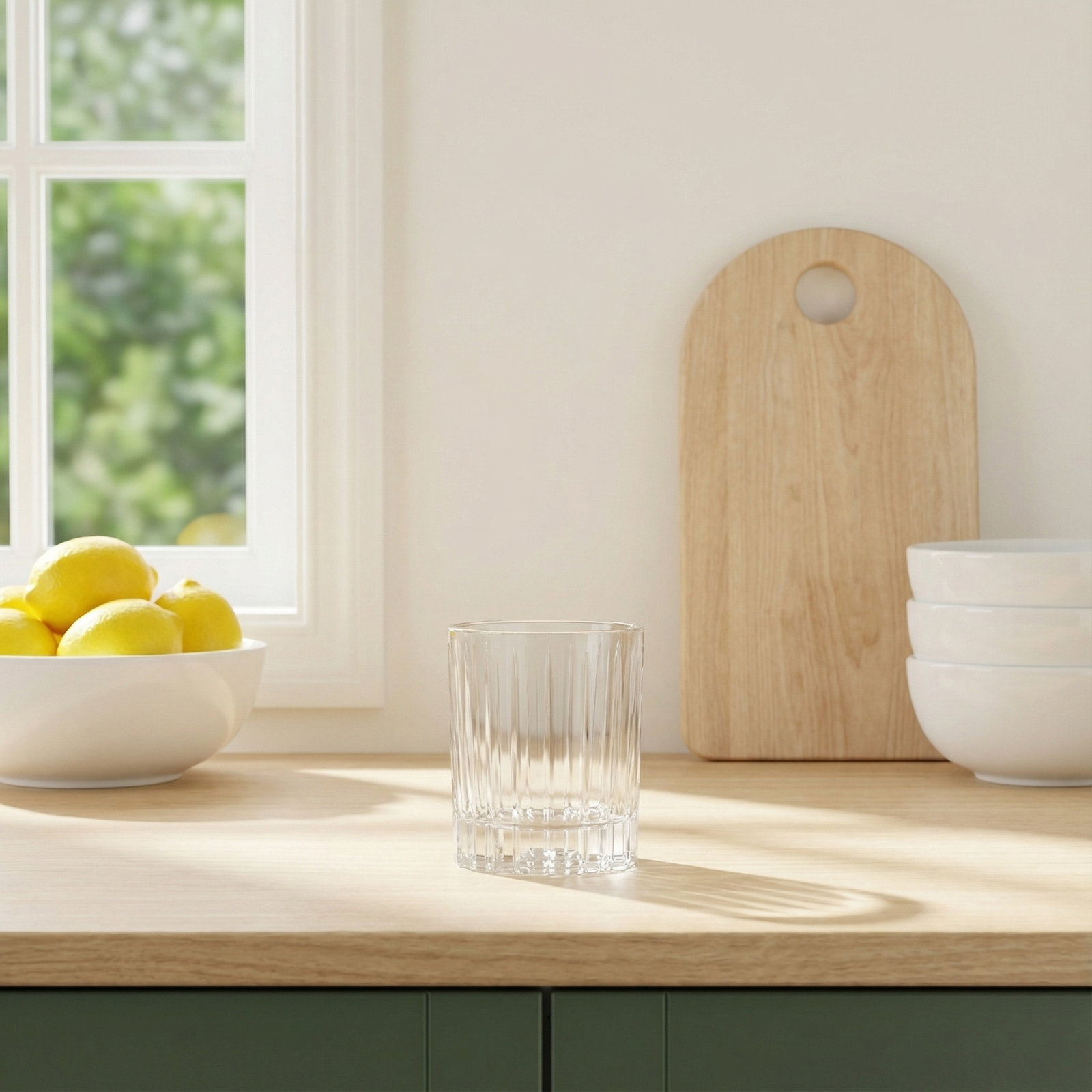 Libbey Ribbed Whiskey Glass