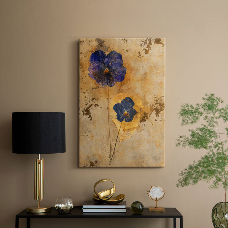 FLORAL Series XXXIV - Gallery Cavas, H 36 po x l 24 po