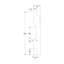 Couronne à fort impact 2-3 / 4 po H x l 1/2 po x P 78 po