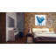 Lust Blue Tulip_H30 - Wrapped Canvas Print-2026292901