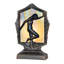 9" High Deco Posing Lady Accent Lamp-115471306
