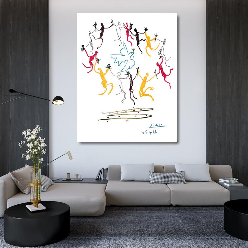 Danse de la jeunesse, H 46 po x l 36 po