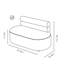 Banc rembourré en similicuir-100761781