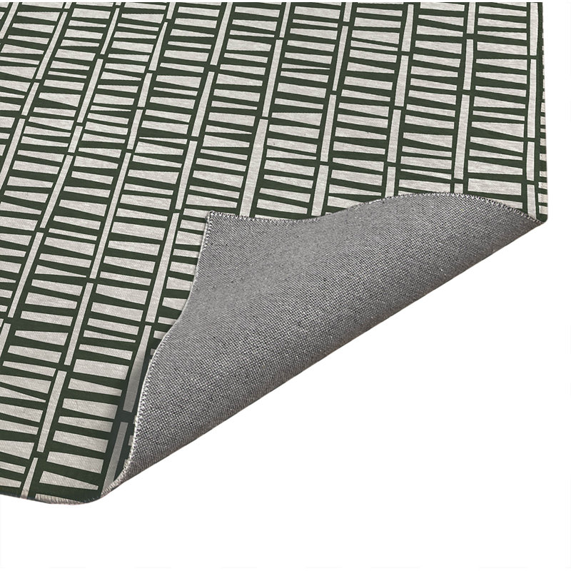 Heritage Haven Ivory Charcoal Indoor Doormat, L 60 po x L 84 po, Vert