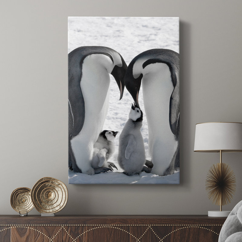 Famille Snow Hill Island - galerie Cavas sur mesure, H 27 po x l 18 po