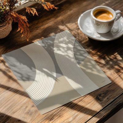«Rhythm in Neutral Shades II», reproduction sur toile