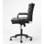 Chaise de bureau Mid-Century ergonomique avec hauteur réglable et tissu pivotant et respirant pour un bureau confortable