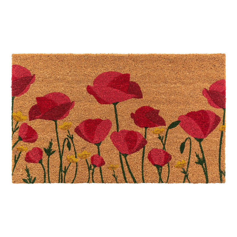 Non-Slip Outdoor Doormat, Rectangle 1'6" x 2'6"