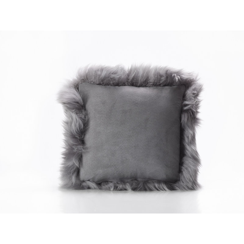 Grey Square Cushion