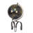 Globe Decorative Object for Home Decor – Modern Sculpture with Unique Metal Stand – Figurine for Shelf Styling, Coffee Table Decor, or Decorations for Living Room and Kitchen Decor, Black/Gold-50693185