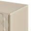 Buffet moderne à 4 portes avec portes à motif convexe et 2 poignées pour le salon, la salle à manger, la cuisine-1027602393
