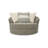 Upholstered Swivel Chair And A Half