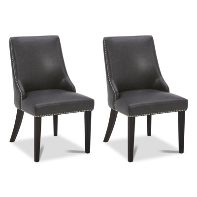 Fransisco Dining Chairs with Nailhead Trim