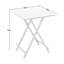 Celestyn Square Wood Metal Folding Outdoor Bistro Table , cm W cm D-35395137-35395150