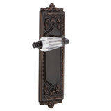 Egg & Dart Plate Privacy (Bed & Bath) with Parlour Lever