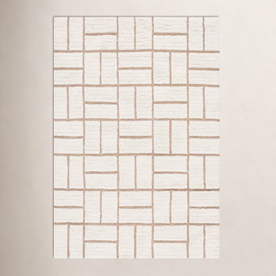 Volla Hand-Woven Striped Wool Rug