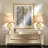 Jansel 29” Modern Silver Mercury Glass Table Lamp
