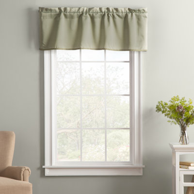 Cantonnière à passe-tringle Wayfair Basics®