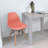 Mid Country Modern Molded Shell Designer Assemble Plastic Chair Side No Arms Wheels Armless Wooden Eiffel for Dining Room Bedroom Kitchen-2098153019-2102663409