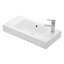 Minimal Ceramic 27.6'' L Bathroom Sink