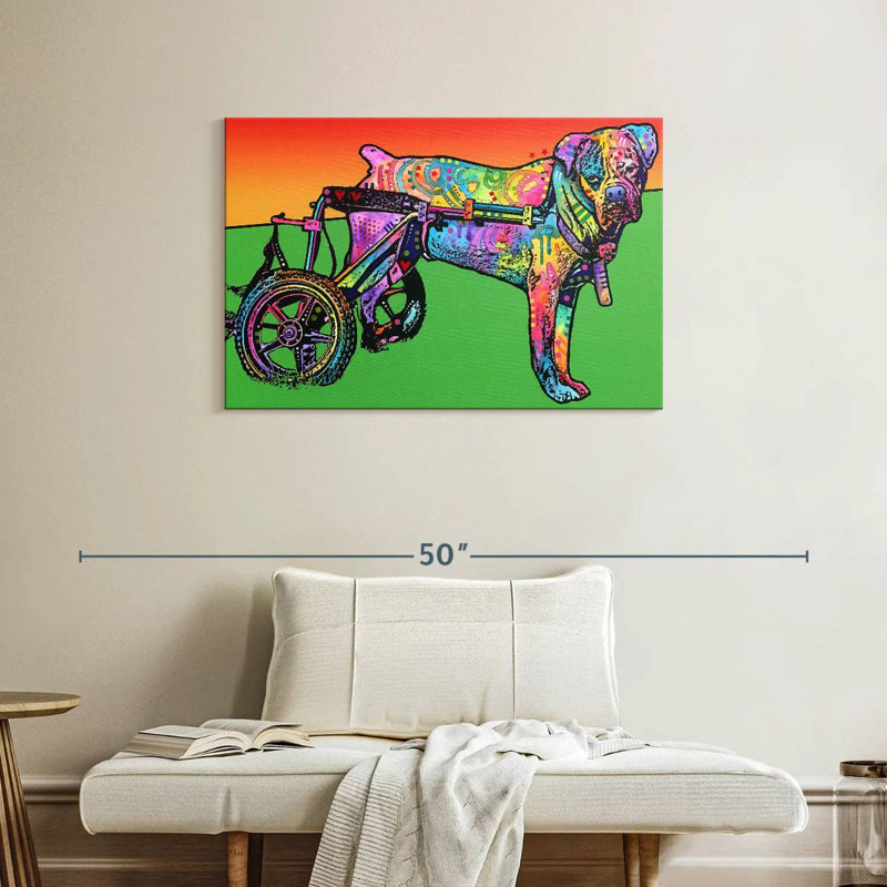 Brampt Ospa On Wheels, 24" H x 36" W