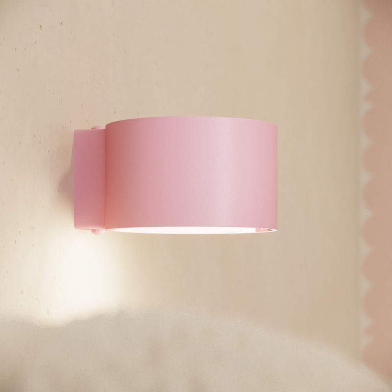 Wall lamp MODO 1 white Gx53, Pink