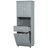Tall Bathroom Cabinet With Laundry Basket-305203875