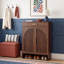 Armoire de rangement pour chaussures 24 paires avec tablettes réglables et tiroir-673294120