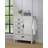 Ranbir 5-drawer Door Chest Distressed White-556702770