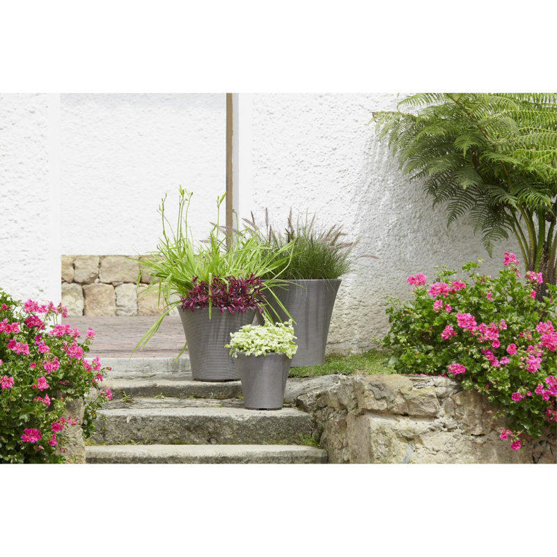 Deanca Planter, Sand, 16" H x 16" W x 16" D