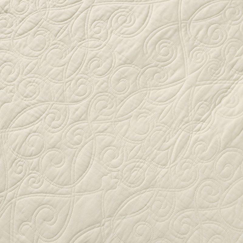 Ensemble de courtepointe réversible en coton Felicity de Laura Ashley, Courtepointe pour lit simple + 1 taie décorative