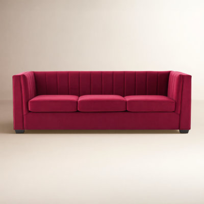 89" Velvet Sofa