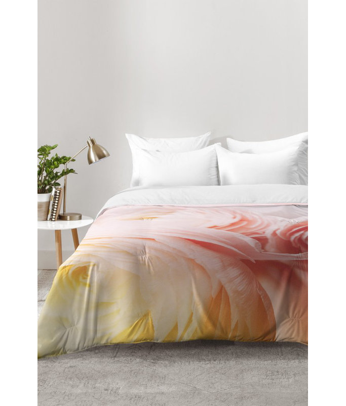 Chelsea Victoria Glam Polyester Floral Comforter, King Comforter + 2 King Shams