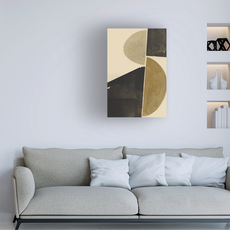 Œuvre sur toile, bol, H 24 po x l 16 po