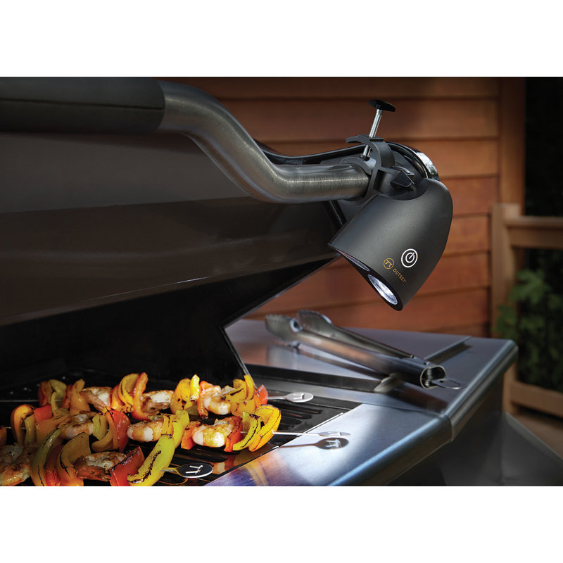 Outset Plastic Grill Light