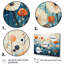 «Blue Dandelion Floral Symphony IV», reproduction sur toile-1676961587-1676961591