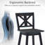 4 tabourets de bar pivotants avec repose-pieds Gracie Oaks pour la maison - blanc-1985644532-1985644534