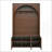 Farmhouse All-in-One Hall Tree with Adjustable Shelves, Retro Arched Entryway Storage Bench, and 3 Cabinets-425463482