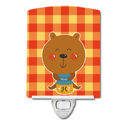 Honey Bear Ceramic Night Light