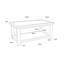 Harrell Frame Coffee Table with Storage-101515141