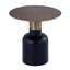 Vida Steel End Table, Antique Brass
