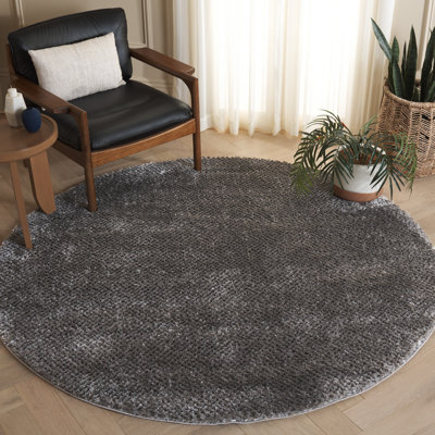 Penelope Shag 500 Area Rug In Grey