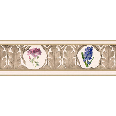 Peel & Stick Floral Border